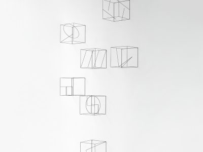 Anne Rose Regenboog - Cubes (Black)