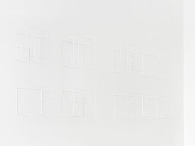 Anne Rose Regenboog - Cubes (White)